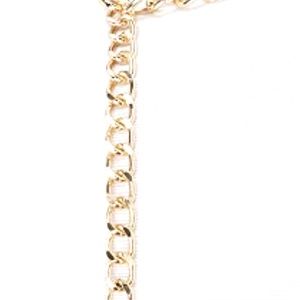 Michael kors gold chain belt